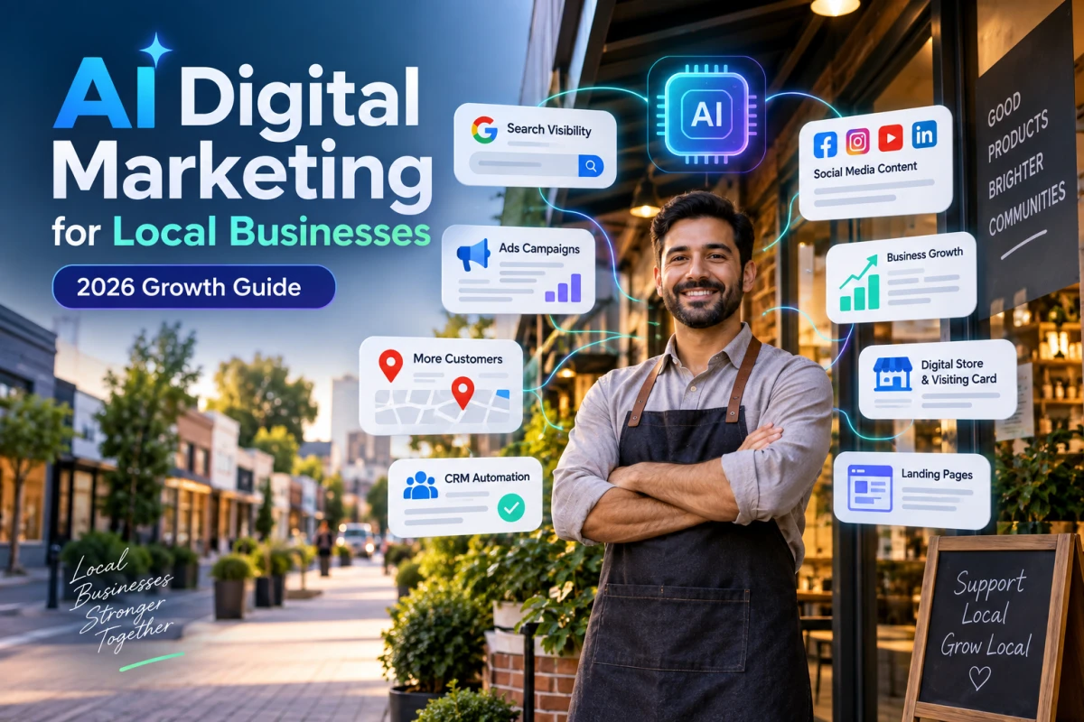 AI Digital Marketing for Local Businesses: Complete 2026 Growth Guide
